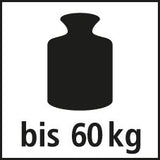 Bandscheibenstuhl Profi Ultra S schwarz belastbar bis 60 kg