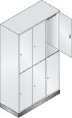 Schließfachschrank 895x360x460 3Abt.