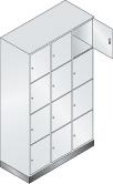 Schließfachschrank 435x360x560 3Abt.