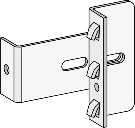 Produktbild von hofe Wandverankerung Edelstahl für Edelstahlregale EW45 4250623767491
