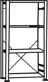 Steckregal GF CLIP V150 200x100x40cm