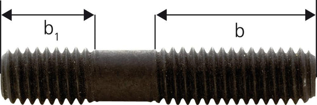 Stiftschraube DIN6379 M14x160mm AMF, Schraube, Backenzubehör - 8664