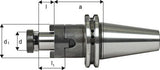 Kombi-Aufsteckfräserdorn A100 SK50 32mm FORTIS, Messerkopfaufnahme, Aufsteckfräsdorn - 5840