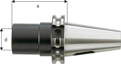 Einsatzhülse DIN69871AD Form B SK40/MK2 FORTIS, Reduzierhülse, Werkzeugaufnahme - 5720