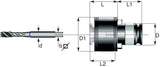 Schnellwechsel Einsatz Es 3 11,0Mm Fortis - 6214