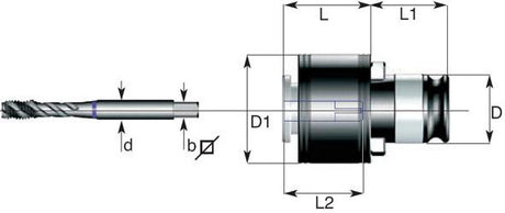 Schnellwechsel Einsatz Es 3 20,0Mm Fortis - 6232